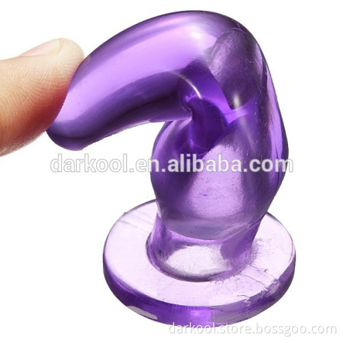 N001/Mini Finger Portable Female Male Jelly Anal Butt Plug Sex Toy